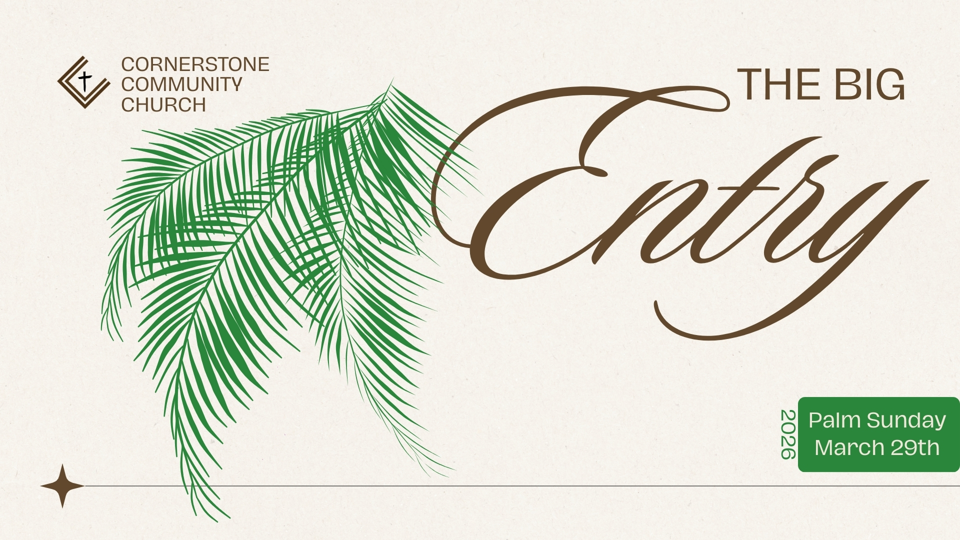 The Big Event: The Big Entry